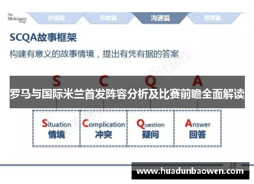 罗马与国际米兰首发阵容分析及比赛前瞻全面解读